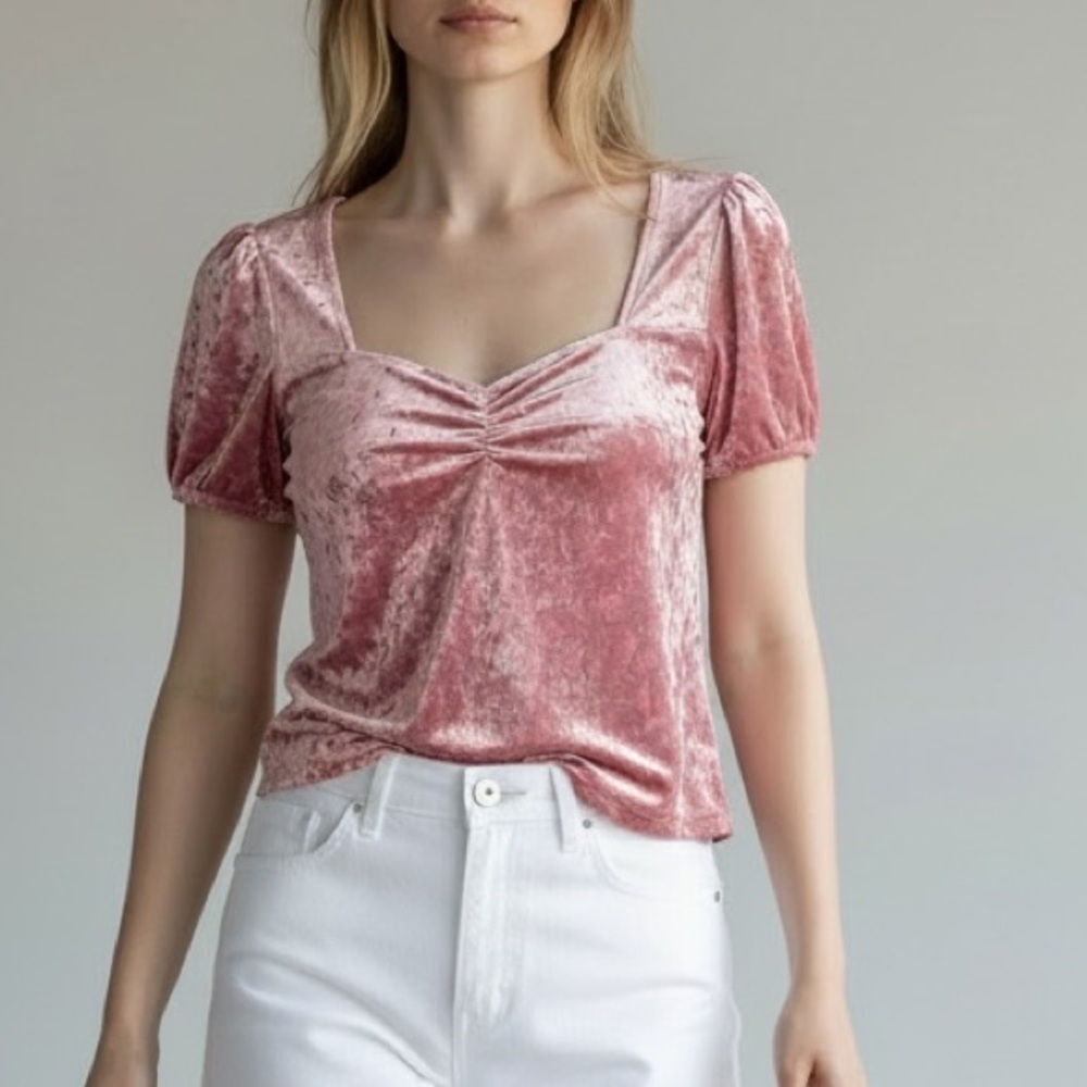 Forever 21 velvet top size L